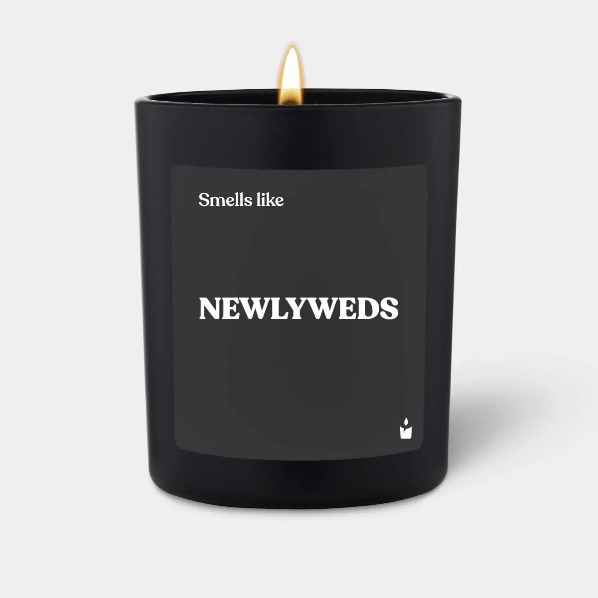 Duftkerze Schwarz Flowery Smells like newlyweds von ChattyCandles
