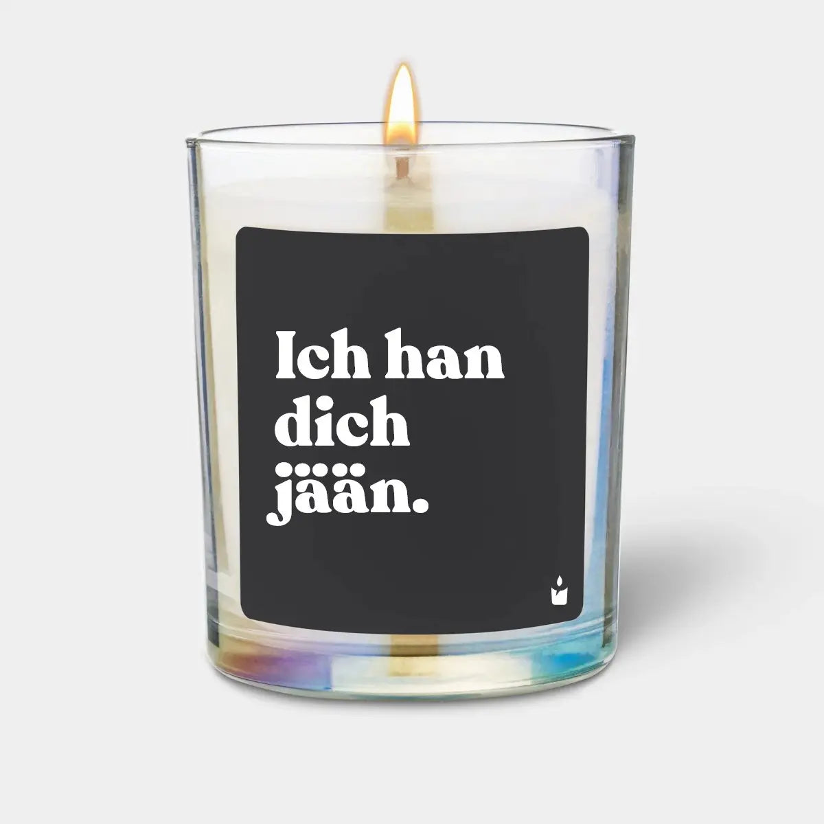 Duftkerze Rainbow Woody Ich han dich jään. von ChattyCandles