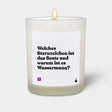 Duftkerze Weiss Flowery Welches Sternzeichen ist das Beste und warum ist es Wassermann? von ChattyCandles