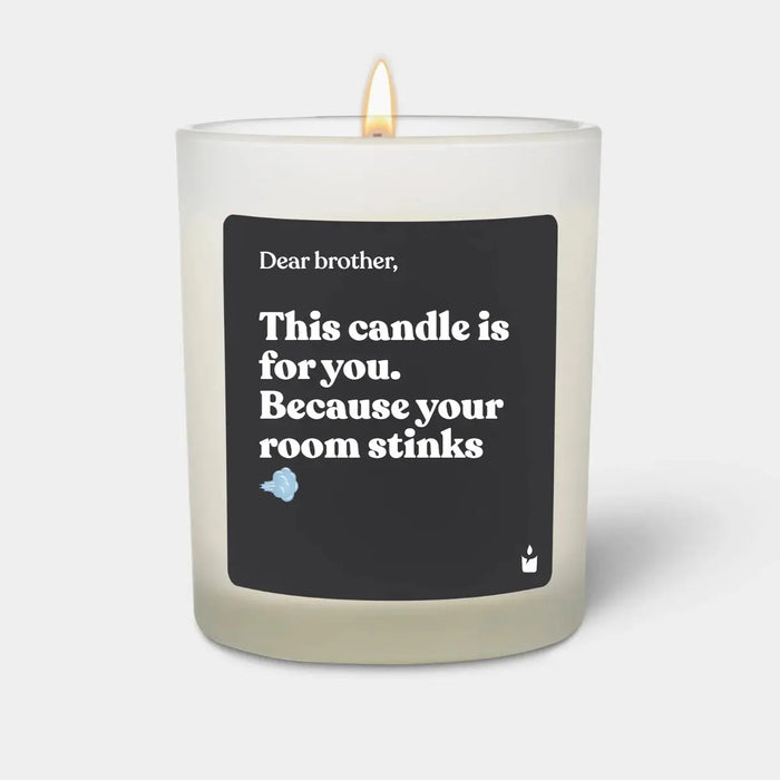 Duftkerze Woody This candle is for you. Because your room stinks von ChattyCandles