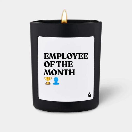 Duftkerze Woody Employee of the month von ChattyCandles