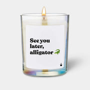 Duftkerze Rainbow Flowery See you later, alligator von ChattyCandles