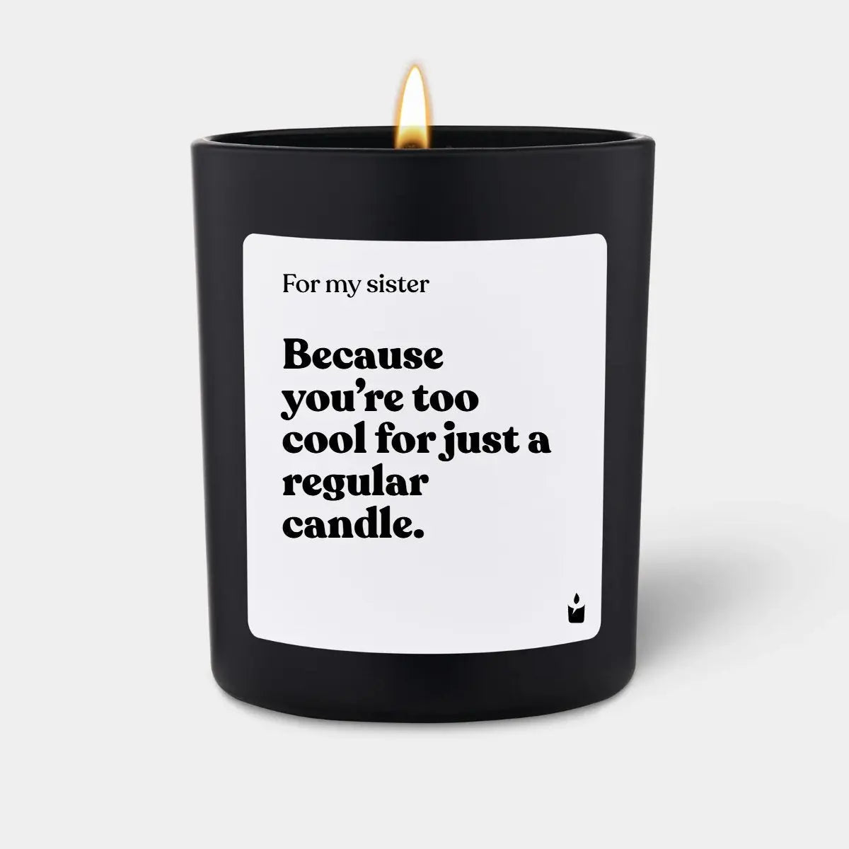 Duftkerze Schwarz Woody For my sister because you’re too cool for just a regular candle. von ChattyCandles