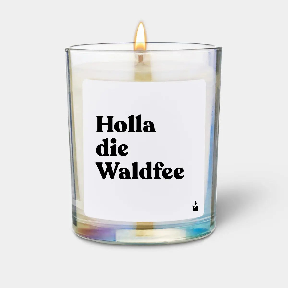 Duftkerze Rainbow Woody Holla die Waldfee von ChattyCandles