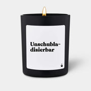 Duftkerze Schwarz Flowery Unschubladisierbar von ChattyCandles