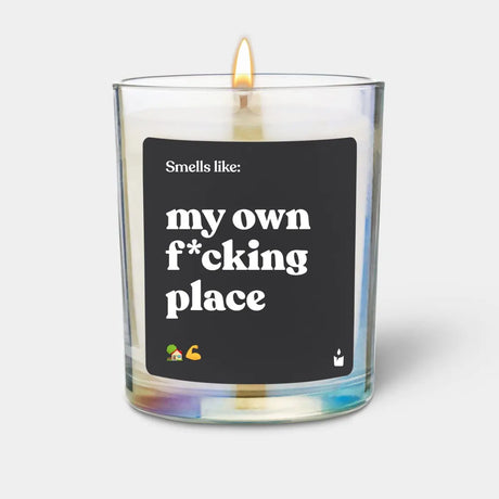 Duftkerze Rainbow Woody Smells like: my own f*cking place von ChattyCandles