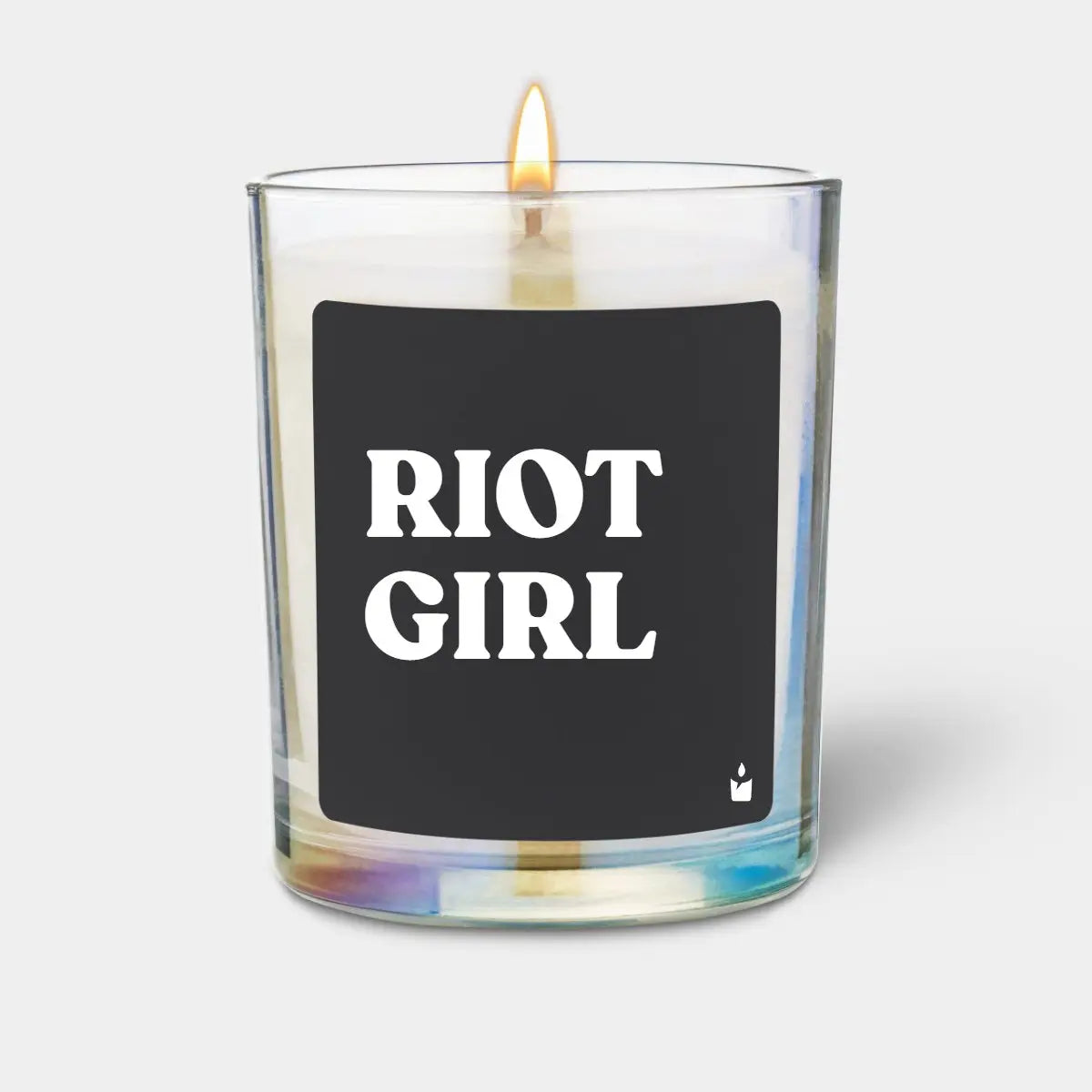Duftkerze Rainbow Woody Riot Girl von ChattyCandles