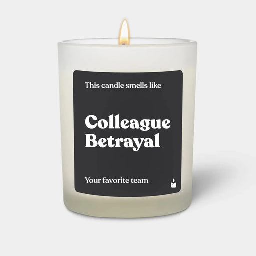 Duftkerze Woody This candle smells like: Colleague Betrayal von ChattyCandles