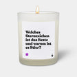 Duftkerze Weiss Woody Welches Sternzeichen ist das Beste und warum ist es Stier? von ChattyCandles
