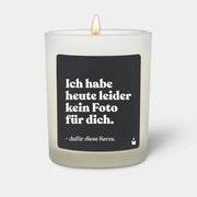 Duftkerze Weiss Flowery Ich habe heute leider kein Foto für dich. Dafür diese Kerze. von ChattyCandles