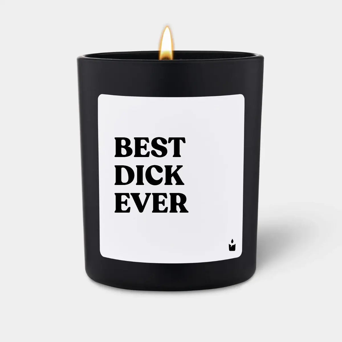 Duftkerze Schwarz Woody Best Dick Ever von ChattyCandles