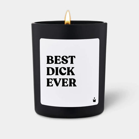 Duftkerze Schwarz Woody Best Dick Ever von ChattyCandles