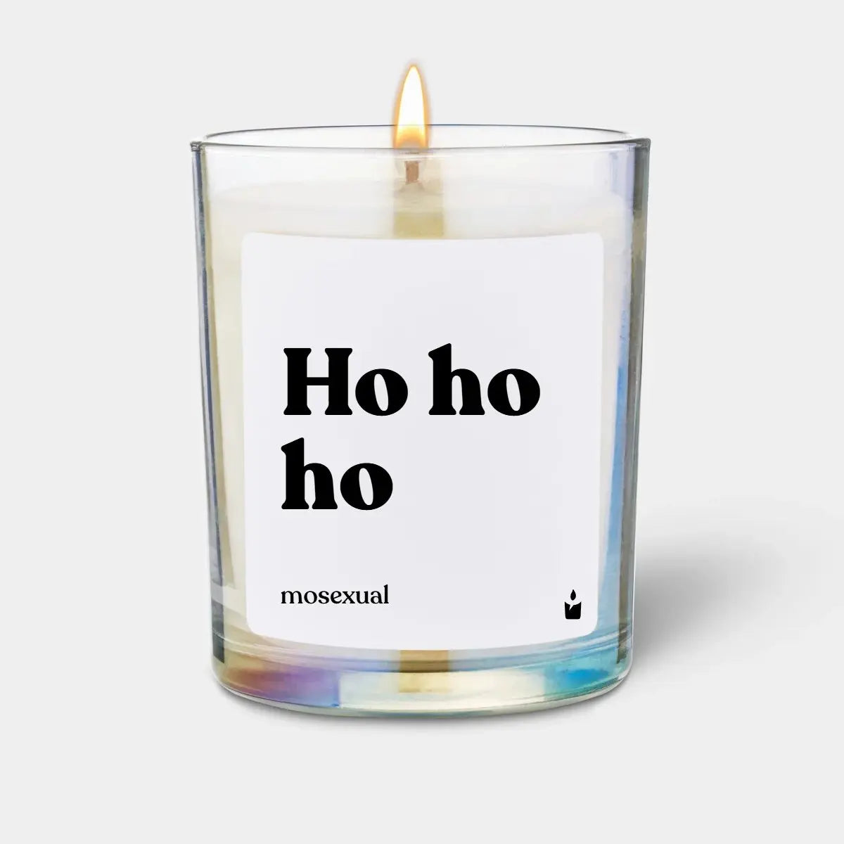Duftkerze Rainbow Flowery Ho ho ho mosexual von ChattyCandles