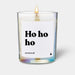 Duftkerze Flowery Ho ho ho mosexual von ChattyCandles