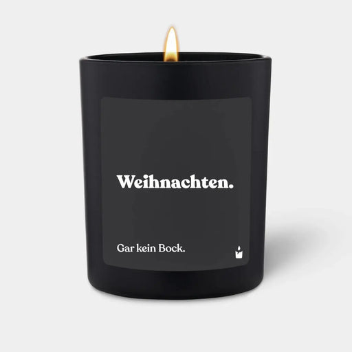 Duftkerze Flowery Weihnachten. Gar kein Bock. von ChattyCandles