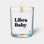 Duftkerze Rainbow Woody Libra Baby von ChattyCandles