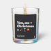 Duftkerze Flowery You, me + Christmas von ChattyCandles