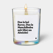 Duftkerze Rainbow Woody Des is kei Kerze. Des is Muschibubu mit Glut un Absicht! von ChattyCandles