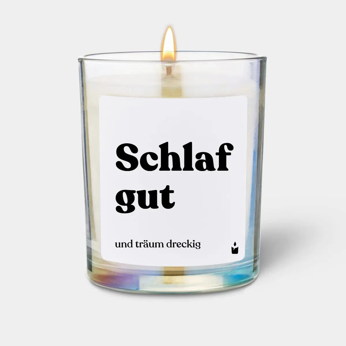 Duftkerze Rainbow Woody Schlaf gut und träum dreckig von ChattyCandles