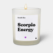 Duftkerze Weiss Woody Smells like: Scorpio Energy von ChattyCandles