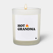 Duftkerze Weiss Flowery Hot Grandma von ChattyCandles