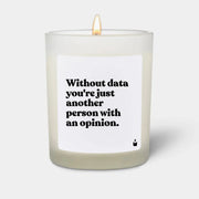 Duftkerze Weiss Flowery Without data you're just another person with an opinion. von ChattyCandles