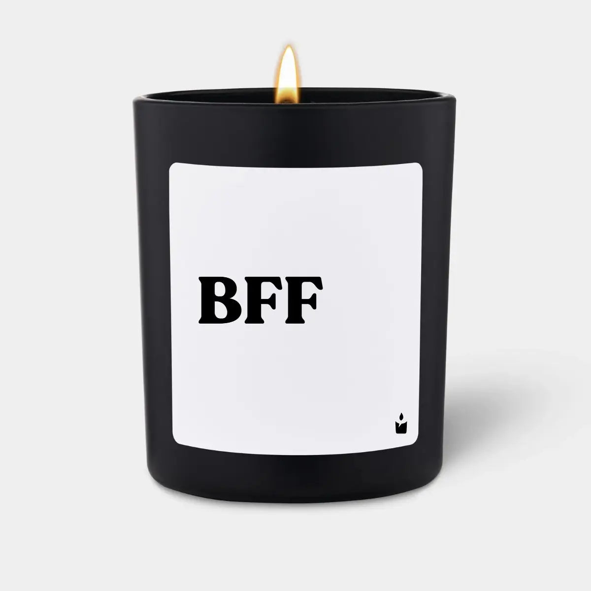 Duftkerze Schwarz Flowery BFF von ChattyCandles