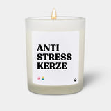 Duftkerze Weiss Woody Anti Stress Kerze von ChattyCandles