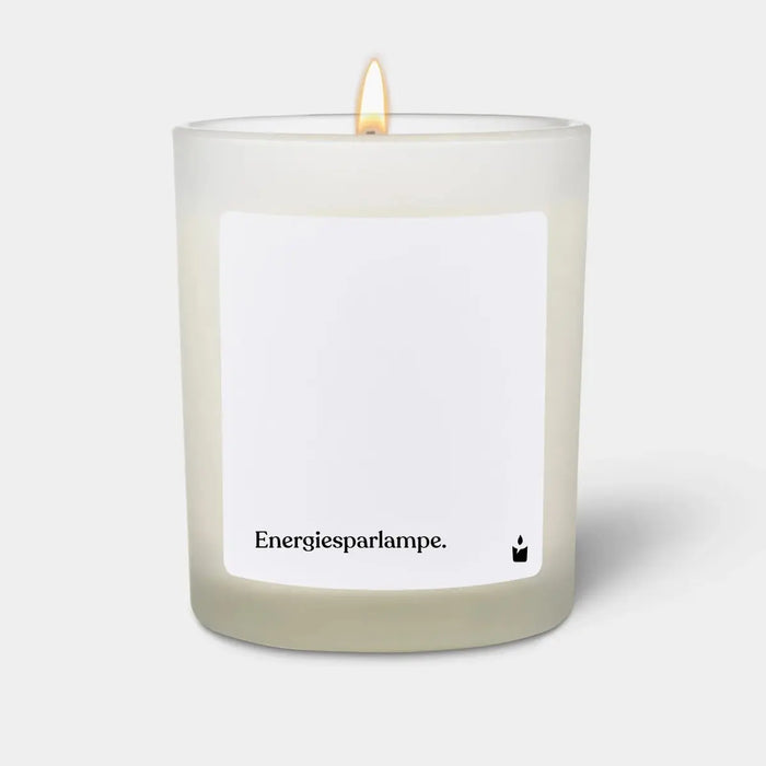 Duftkerze Flowery Energiesparlampe von ChattyCandles