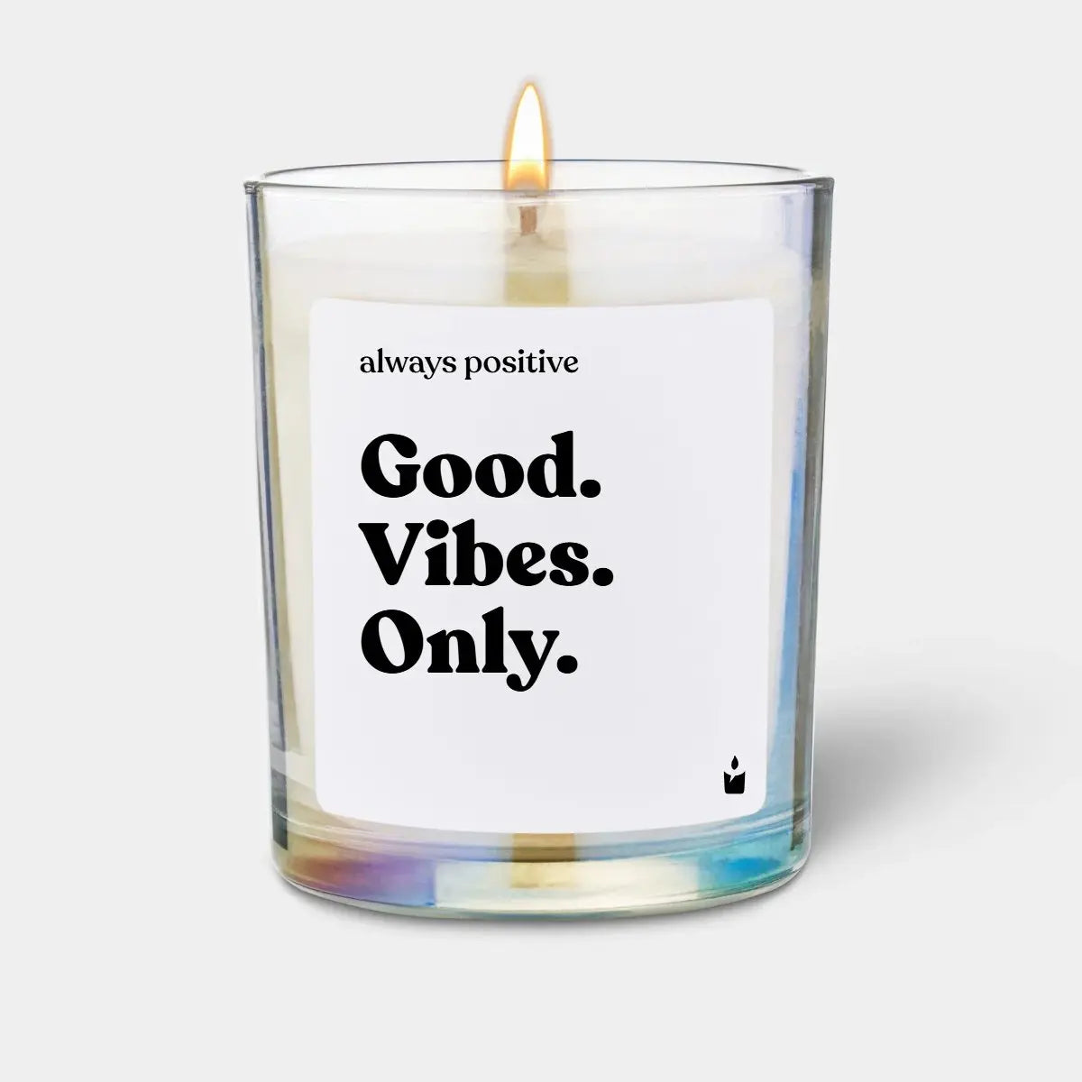 Duftkerze Rainbow Woody Good. Vibes. Only. von ChattyCandles