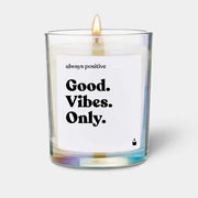 Duftkerze Rainbow Woody Good. Vibes. Only. von ChattyCandles