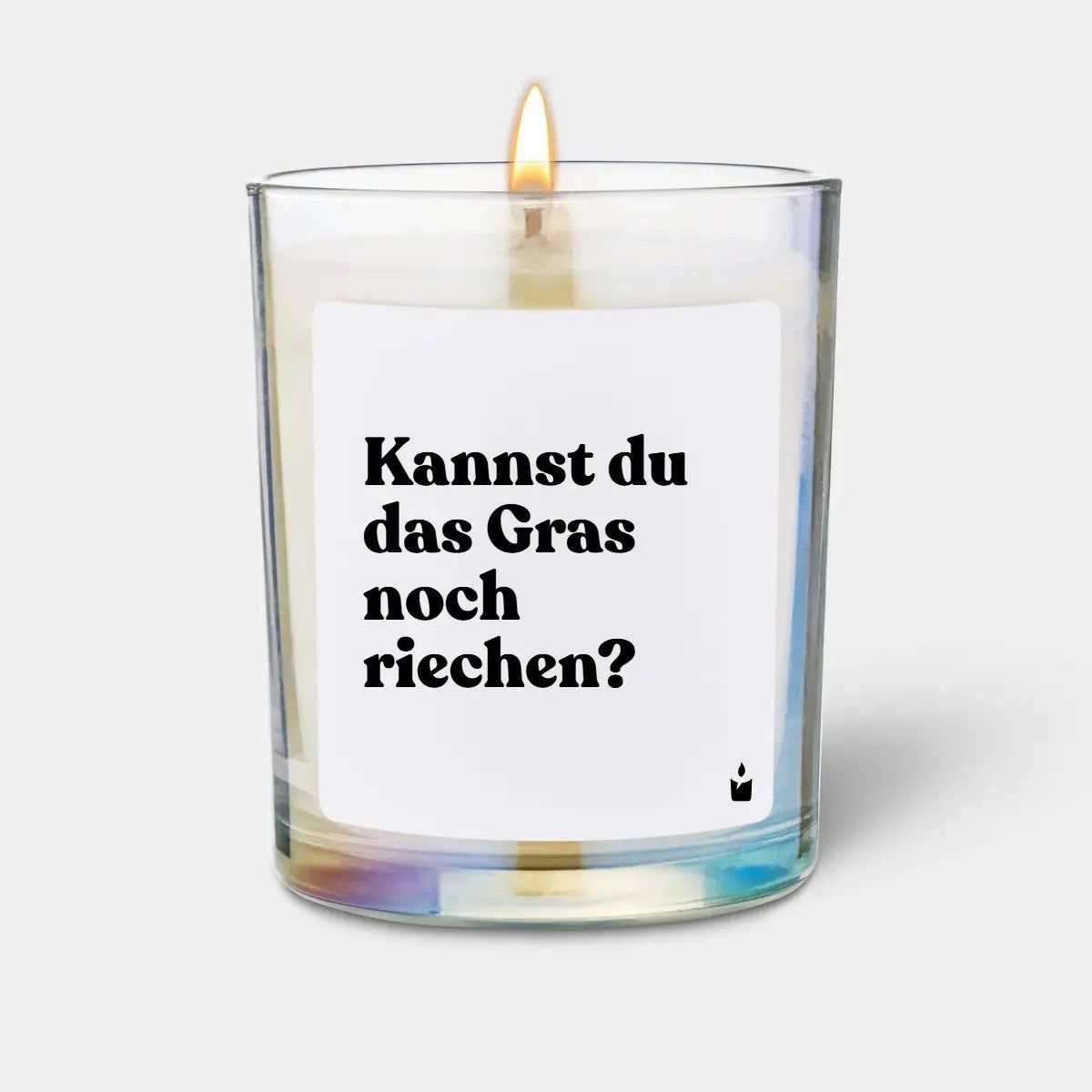 Duftkerze Rainbow Flowery Kannst du das Gras noch riechen? von ChattyCandles