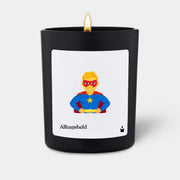 Duftkerze Schwarz Flowery Alltagsheld von ChattyCandles