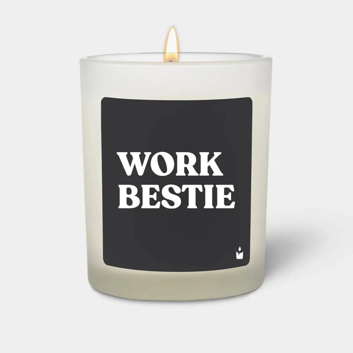 Duftkerze Woody Work Bestie von ChattyCandles