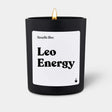 Duftkerze Schwarz Woody Smells like: Leo Energy von ChattyCandles