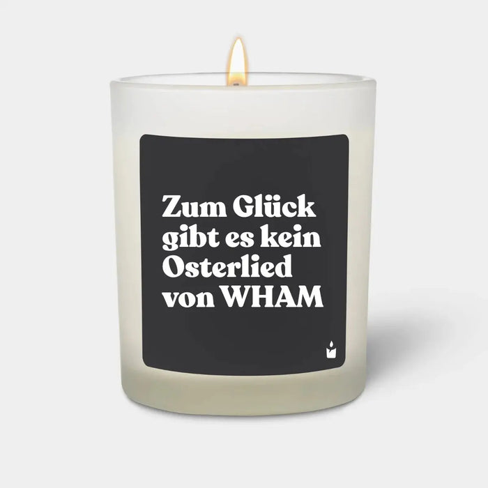 Duftkerze Flowery Zum Glück gibt es kein Osterlied von WHAM von ChattyCandles