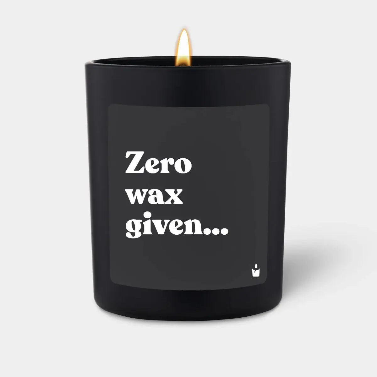 Duftkerze Schwarz Woody Zero wax given... von ChattyCandles
