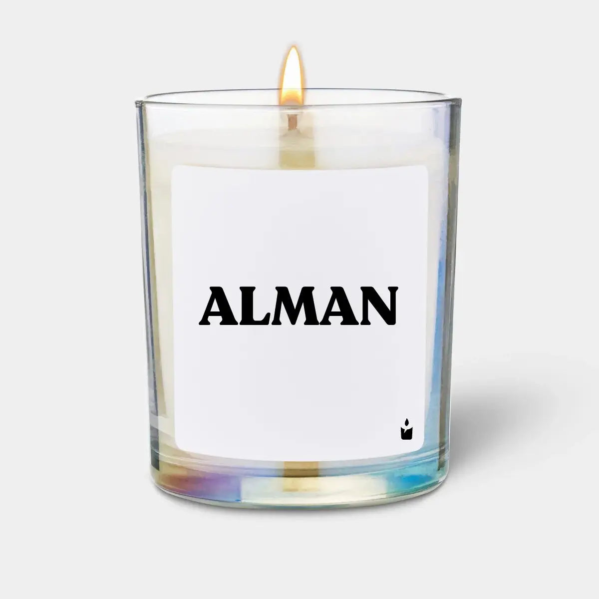 Duftkerze Rainbow Woody Alman von ChattyCandles