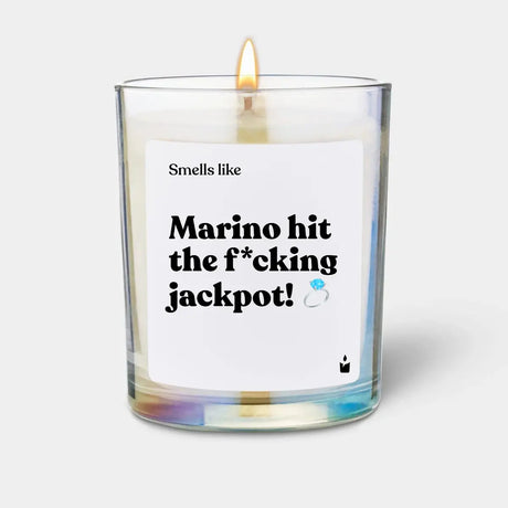 Duftkerze Rainbow Woody Smells like Marino hit the f*cking jackpot! von ChattyCandles