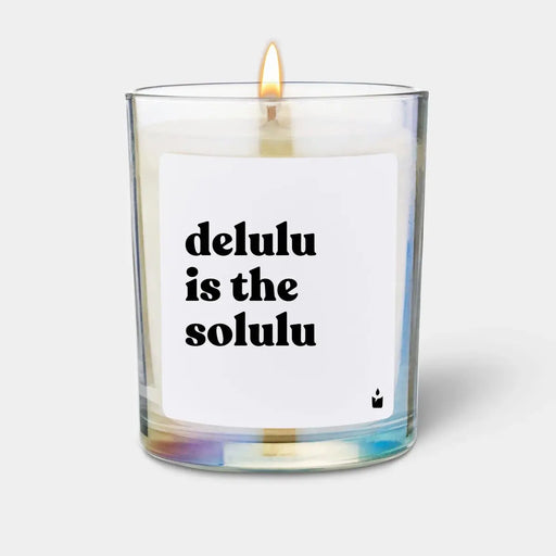 Duftkerze Flowery delulu is the solulu von ChattyCandles