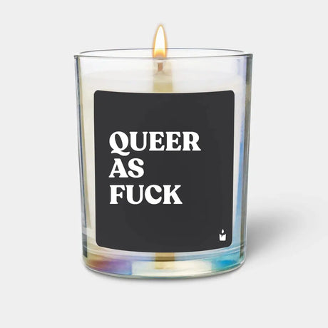 Duftkerze Rainbow Woody Queer As Fuck von ChattyCandles