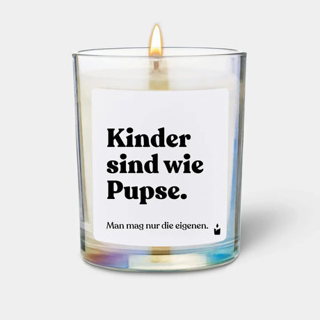 Duftkerze Rainbow Woody Kinder sind wie Pupse. von ChattyCandles