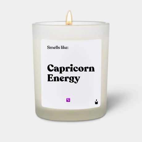Duftkerze Weiss Flowery Smells like: Capricorn Energy von ChattyCandles