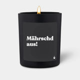 Duftkerze Schwarz Woody Mährschd aus! von ChattyCandles