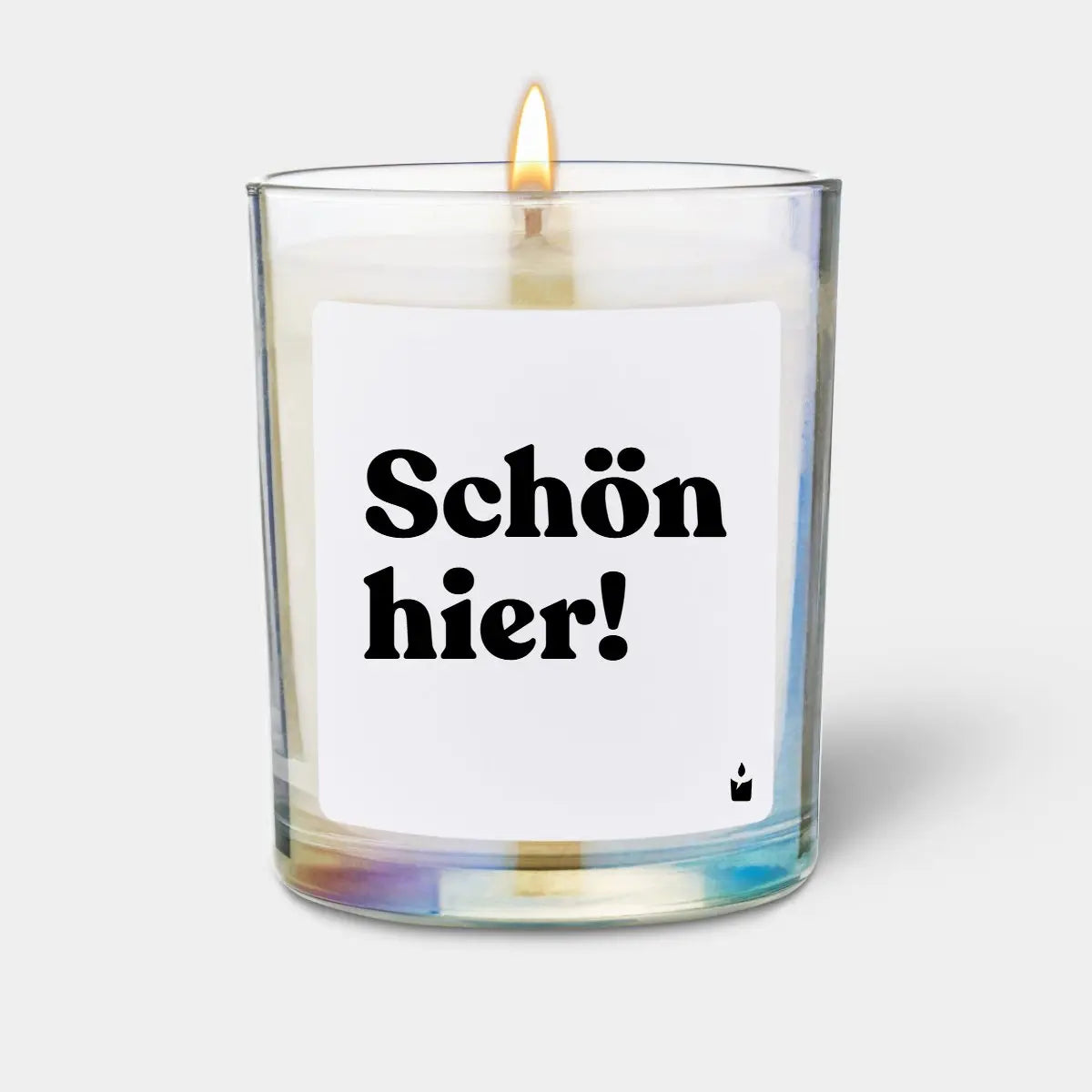 Duftkerze Rainbow Woody Schön hier! von ChattyCandles