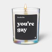 Duftkerze Rainbow Woody Smells like you're gay von ChattyCandles