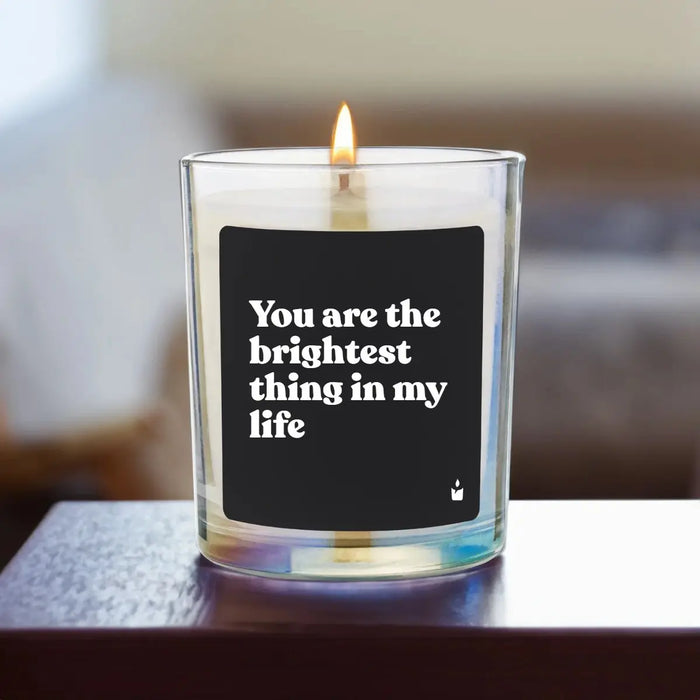 Duftkerze Flowery You are the brightest thing in my life von ChattyCandles