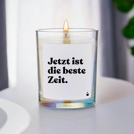 Duftkerze Rainbow Woody Jetzt ist die beste Zeit. von ChattyCandles