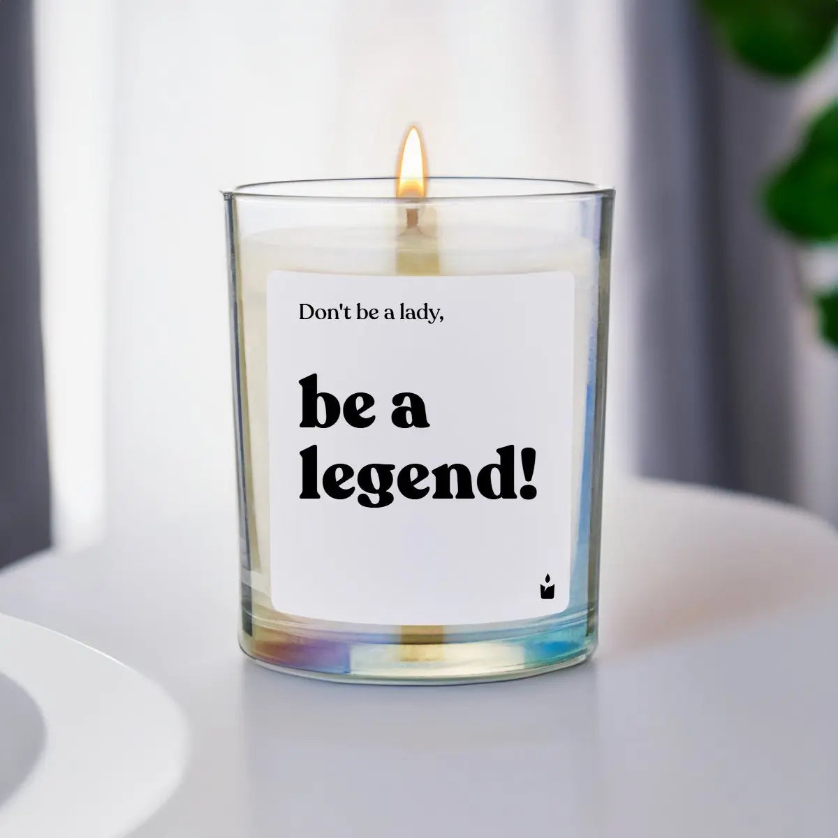 Duftkerze Rainbow Flowery be a legend! von ChattyCandles