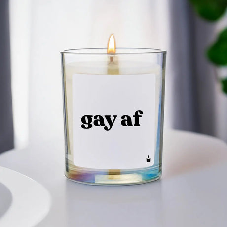 Duftkerze Rainbow Woody gay af von ChattyCandles
